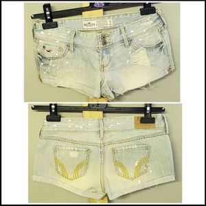 Hollister size 1 jean short shorts
